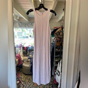 Young Fabulous & Broke Sleeveless Light Pink Maxi Dress